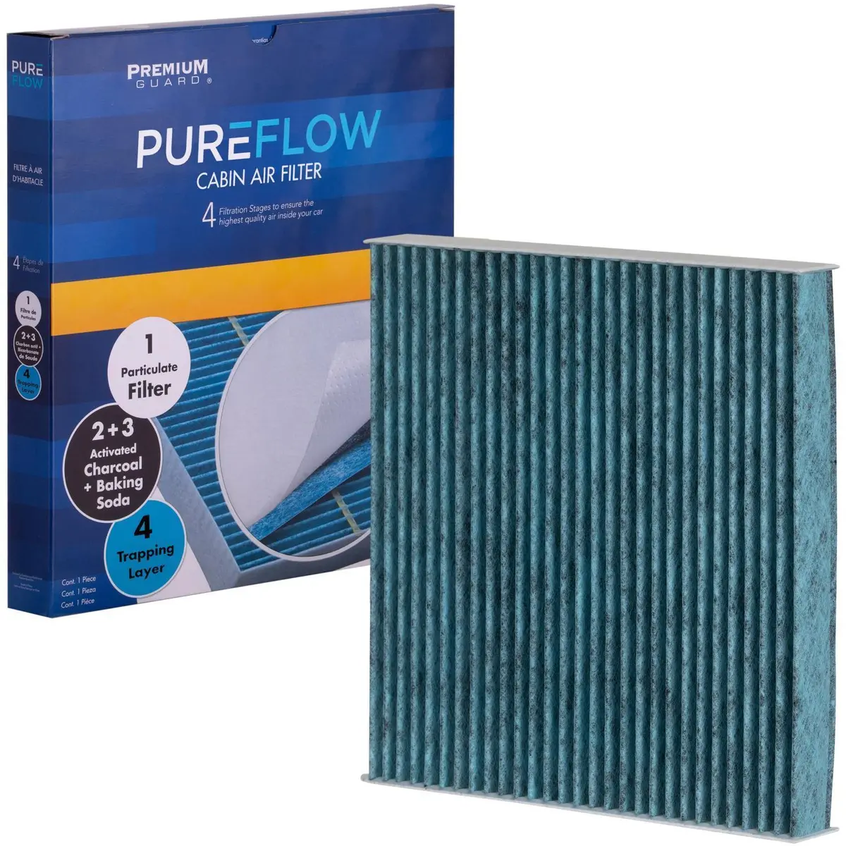 Pureflow 2023 Ford Ranger Cabin Air Filter With Antibacterial Technology, Pc99461x 2