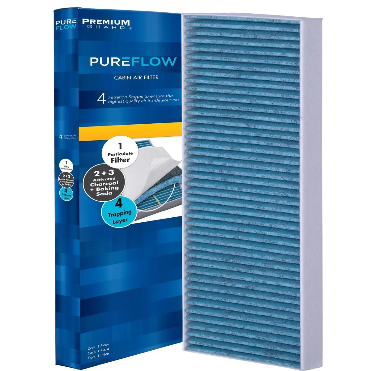 Pureflow 2020 Freightliner Sprinter 3500Xd Cabin Air Filter With Antibacterial Technology, Pc99635x 2