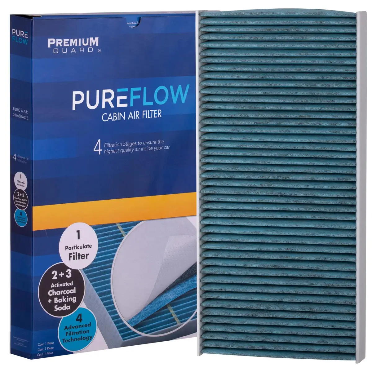 Pureflow 2025 Audi Q4 E-Tron Cabin Air Filter With Antibacterial Technology, Pc99857x 1