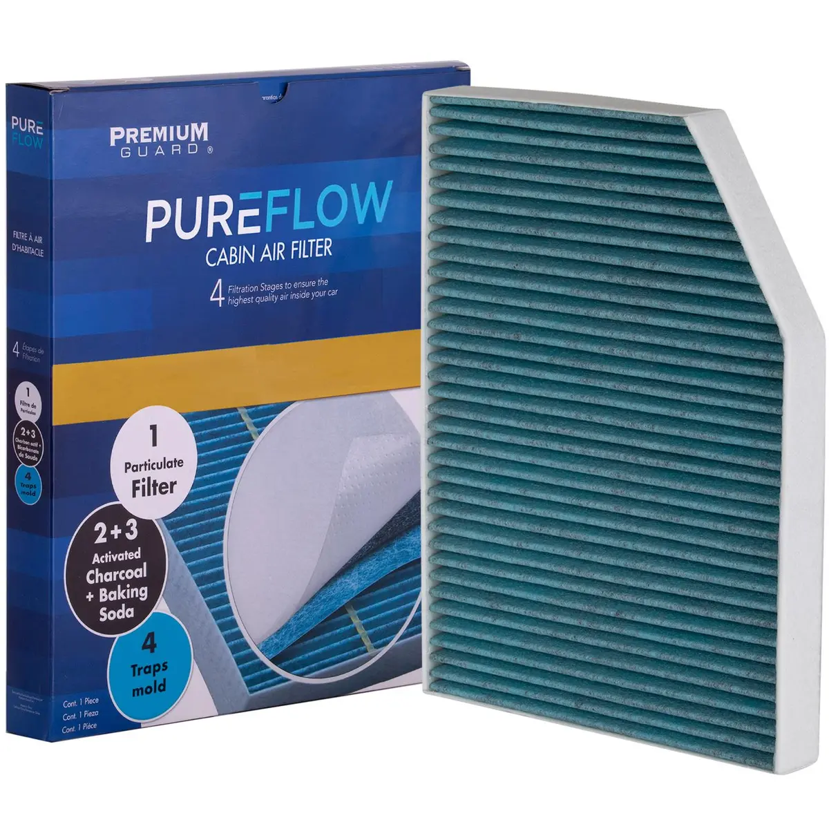 Pureflow 2025 Bmw 320I Cabin Air Filter With Antibacterial Technology, Pc99458x 1