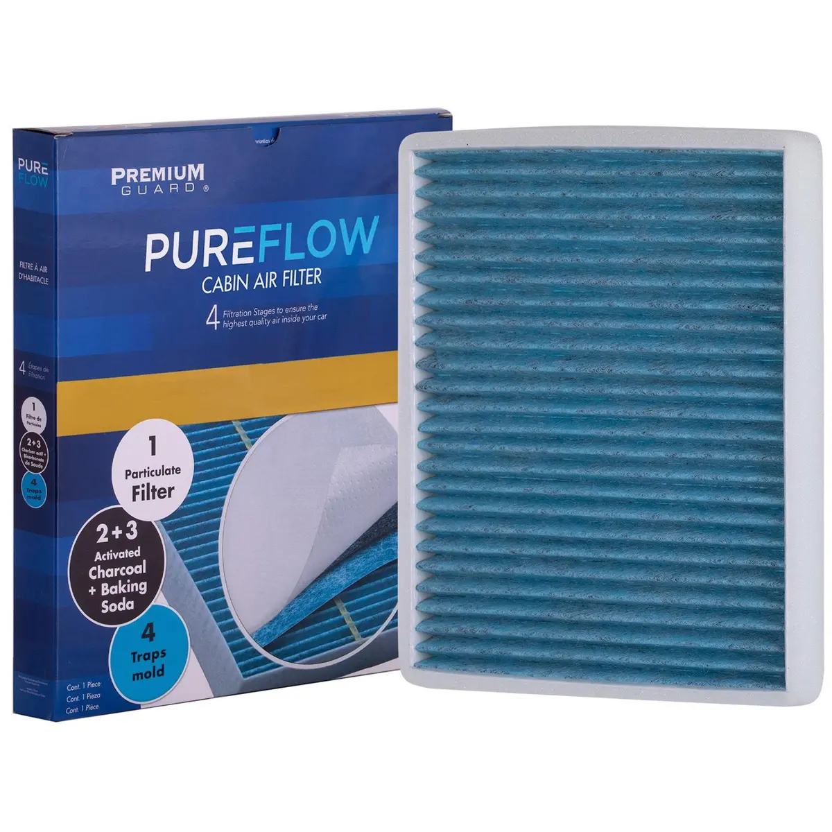 Pureflow 2008 Mitsubishi Eclipse Cabin Air Filter With Antibacterial Technology, Pc4682x 2