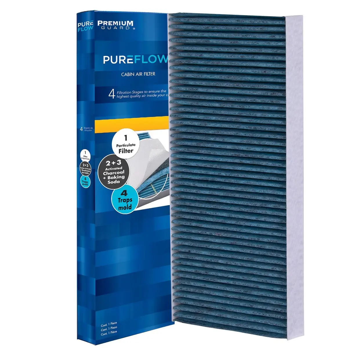 Pureflow 2012 Ford Transit Connect Cabin Air Filter With Antibacterial Technology, Pc5387x 2