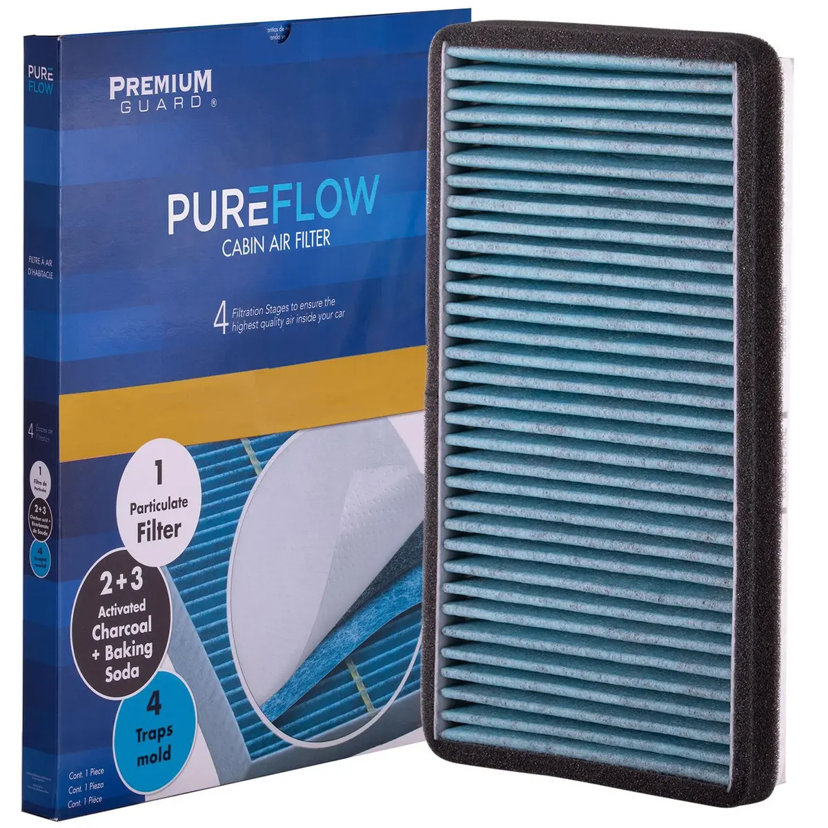 Pureflow 2001 Ford Escape Cabin Air Filter With Antibacterial Technology, Pc5478x 2