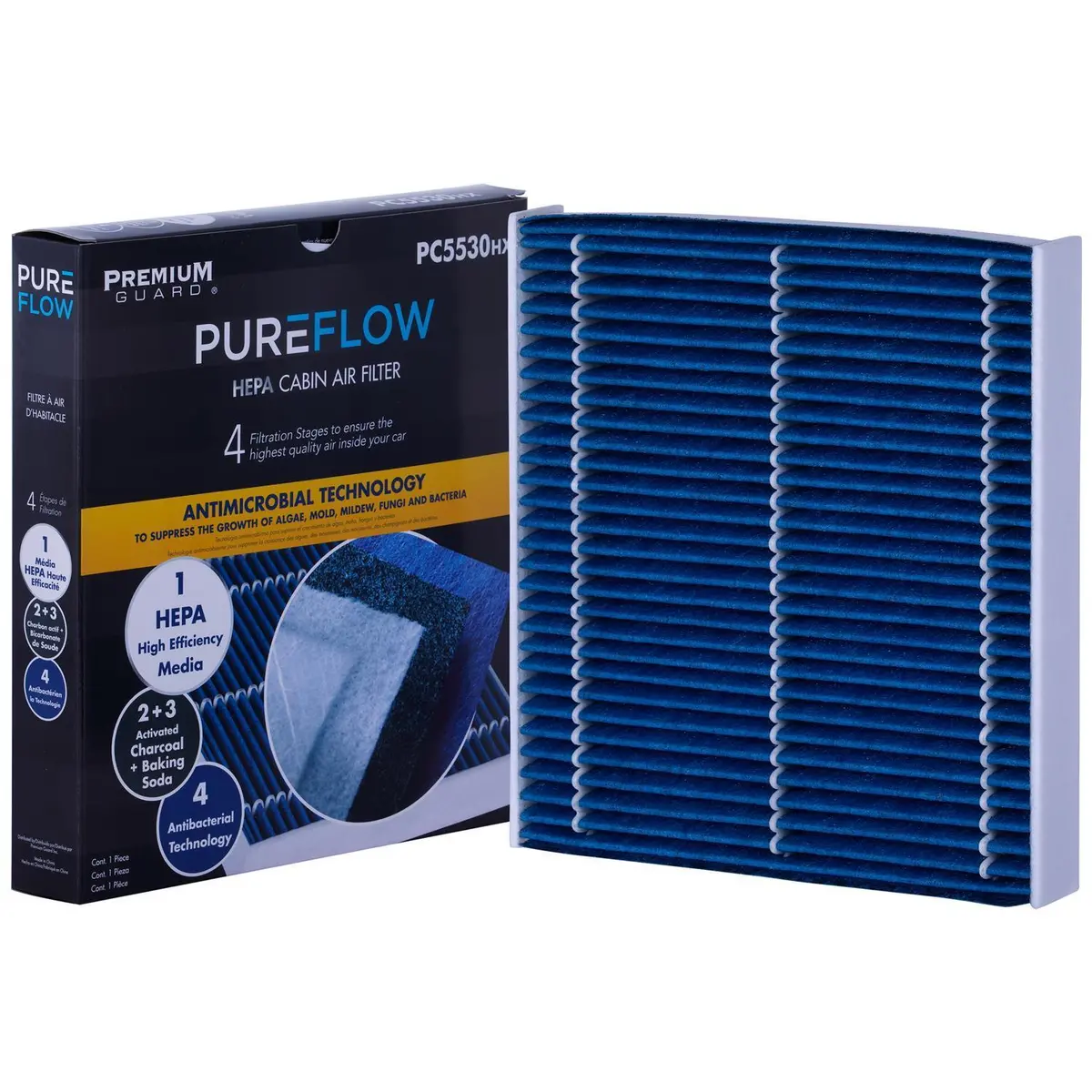 Pureflow 2023 Mitsubishi Outlander Sport Cabin Air Filter With Hepa And Antibacterial Technology, Pc5530hx 1