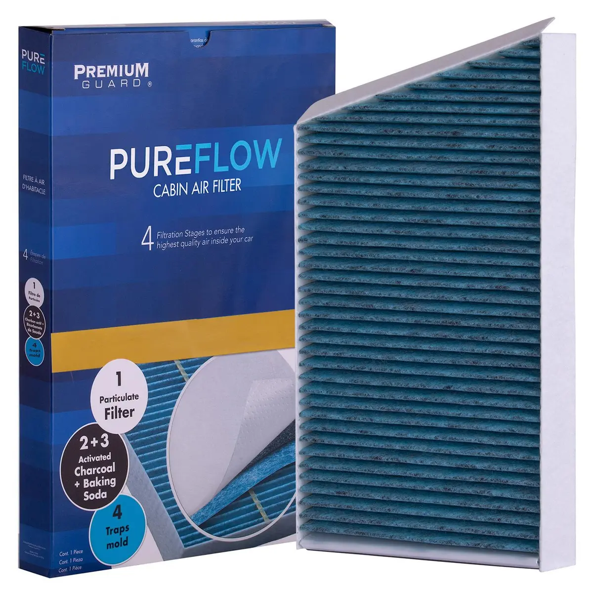 Pureflow 2004 Mercedes-Benz Clk500 Cabin Air Filter With Antibacterial Technology, Pc5832x 2