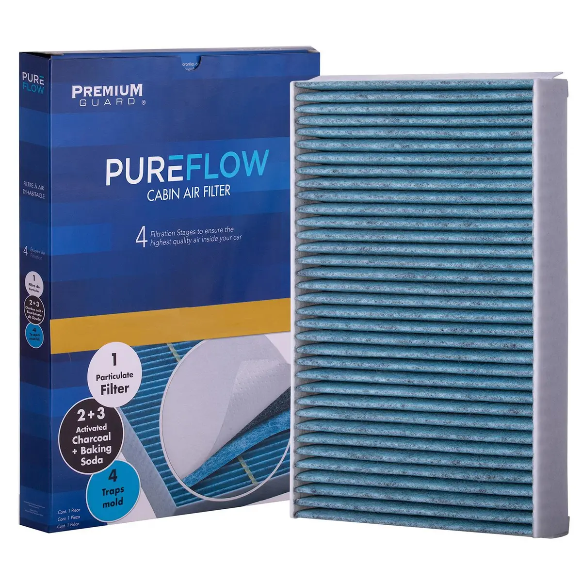 Pureflow 2012 Volvo Xc70 Cabin Air Filter With Antibacterial Technology, Pc99472x 2