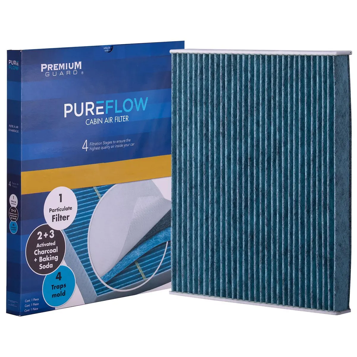 Pureflow 2022 Volvo C40 Recharge Cabin Air Filter With Antibacterial Technology, Pc99513x 2