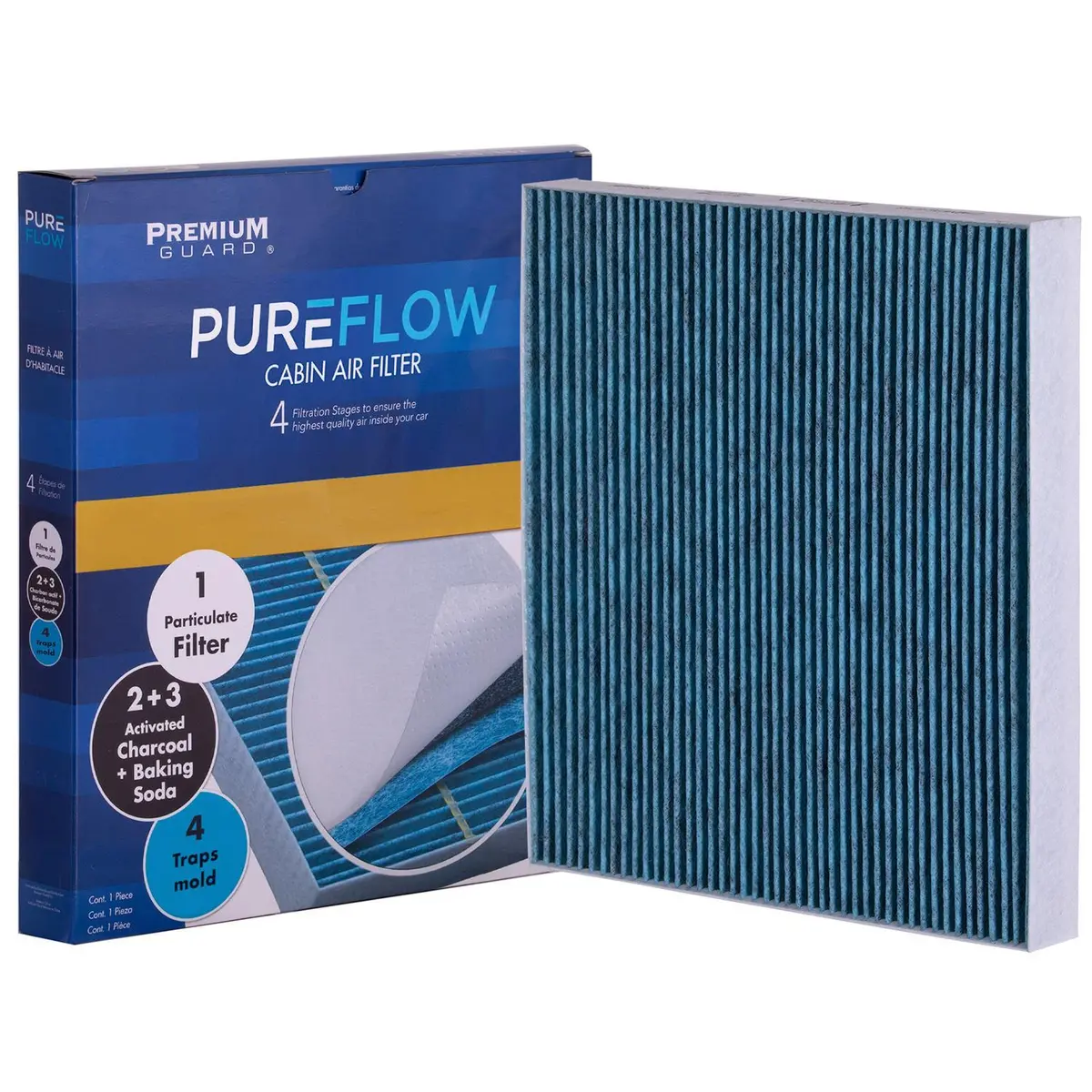 Pureflow 2027 Kia Stinger Cabin Air Filter With Antibacterial Technology, Pc99549x 2