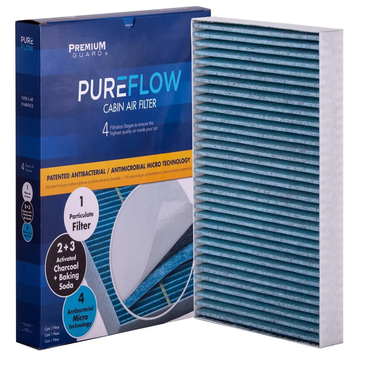 Pureflow 2022 Maserati Ghibli Cabin Air Filter With Antibacterial Technology, Pc99302x 2