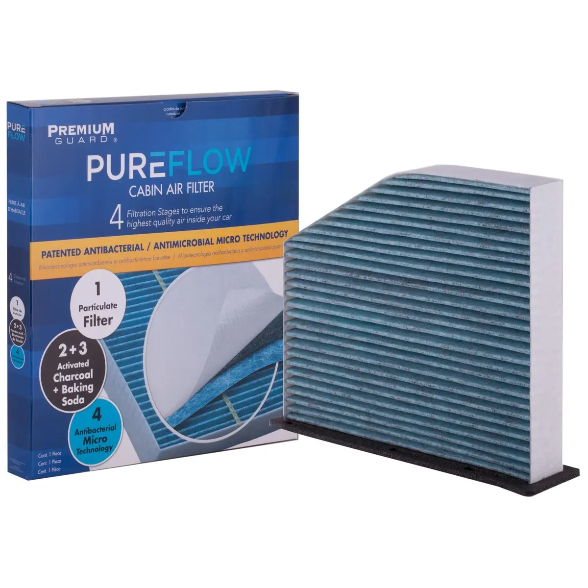 Pureflow 2010 Volkswagen Gli Cabin Air Filter With Antibacterial Technology, Pc5586x 2
