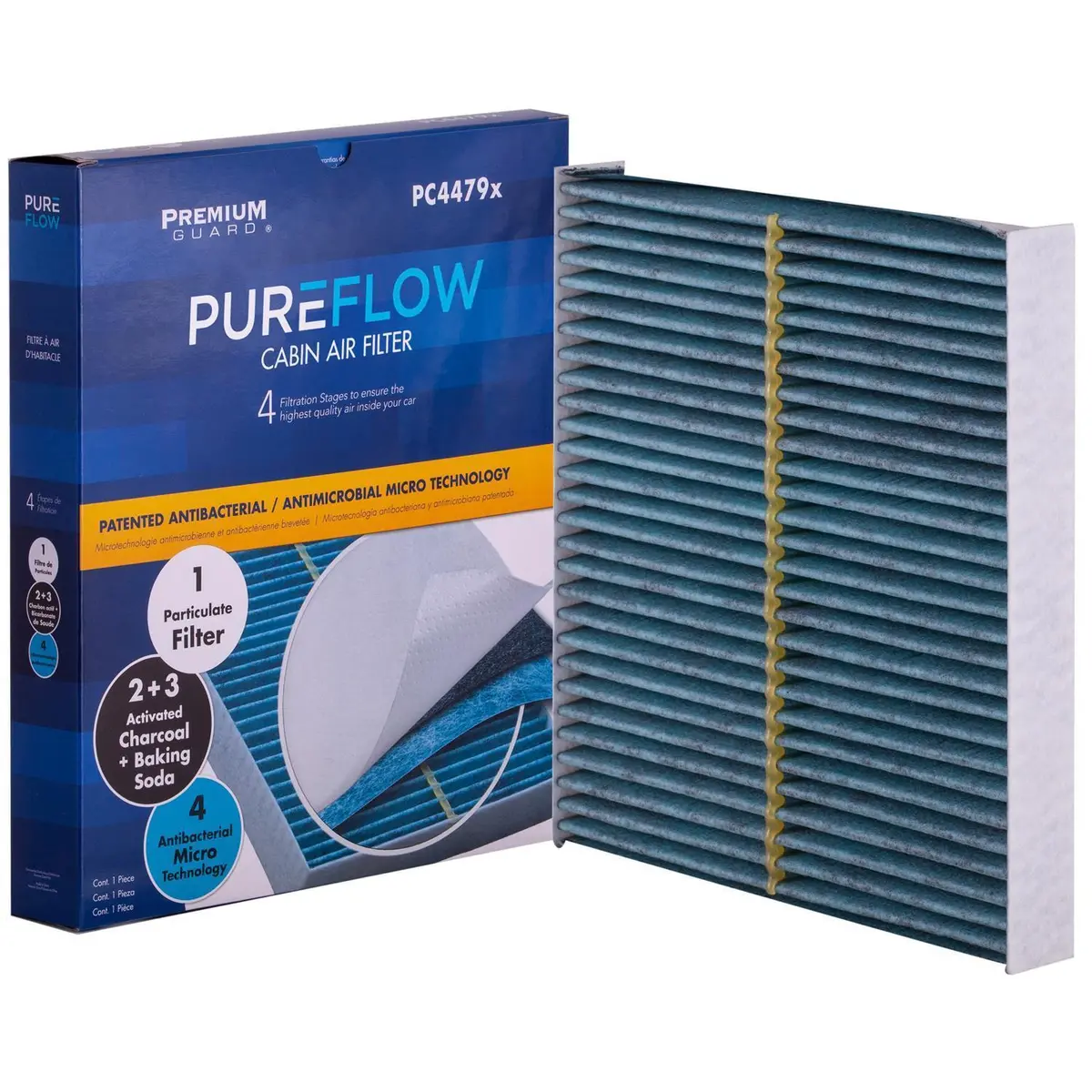 Pureflow 2020 Infiniti Q60 Cabin Air Filter With Antibacterial Technology, Pc4479x 2