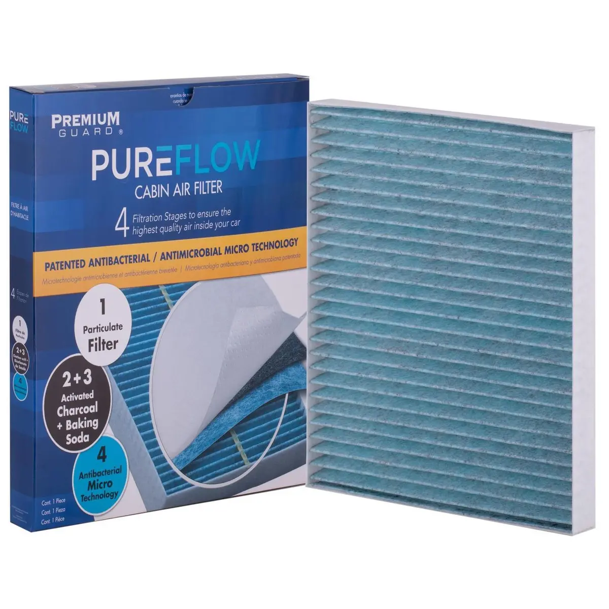 Pureflow 2016 Kia Rio Cabin Air Filter With Antibacterial Technology, Pc4684x 2
