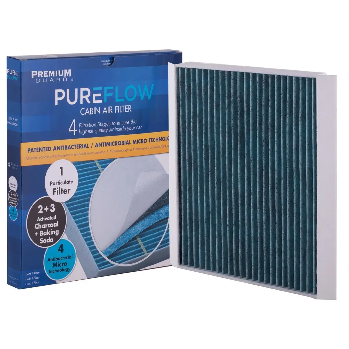 Pureflow 2010 Hyundai Accent Cabin Air Filter With Antibacterial Technology, Pc5660x 2