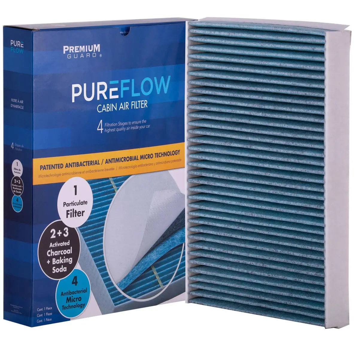 Pureflow 2009 Volvo V70 Cabin Air Filter With Antibacterial Technology, Pc5840x 2