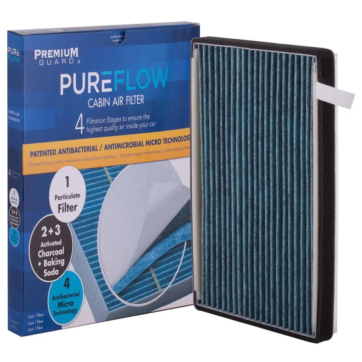 Pureflow 2001 Oldsmobile Intrigue Cabin Air Filter With Antibacterial Technology, Pc5245x 2