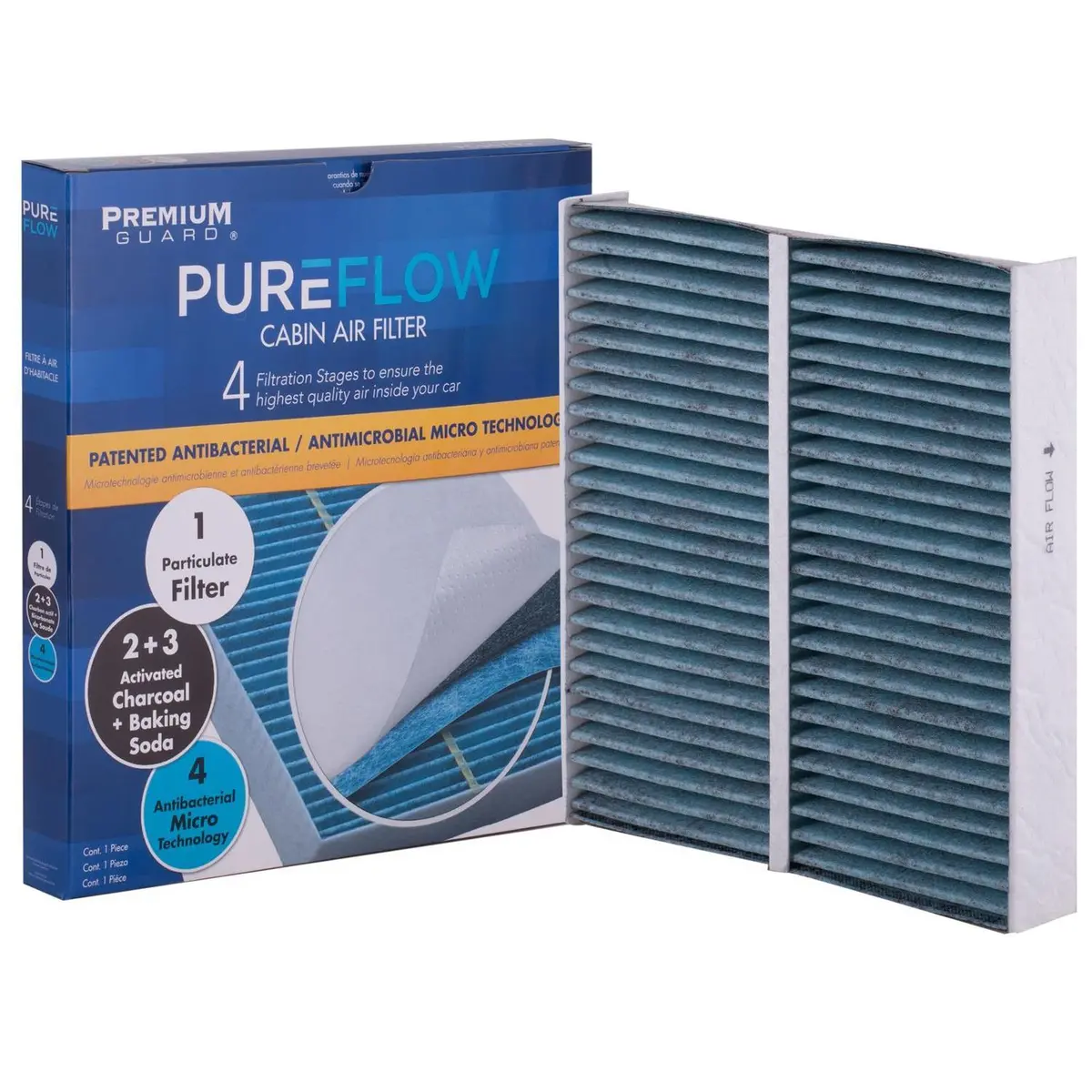 Pureflow 2025 Mitsubishi Outlander Phev Cabin Air Filter With Antibacterial Technology, Pc5530x 2