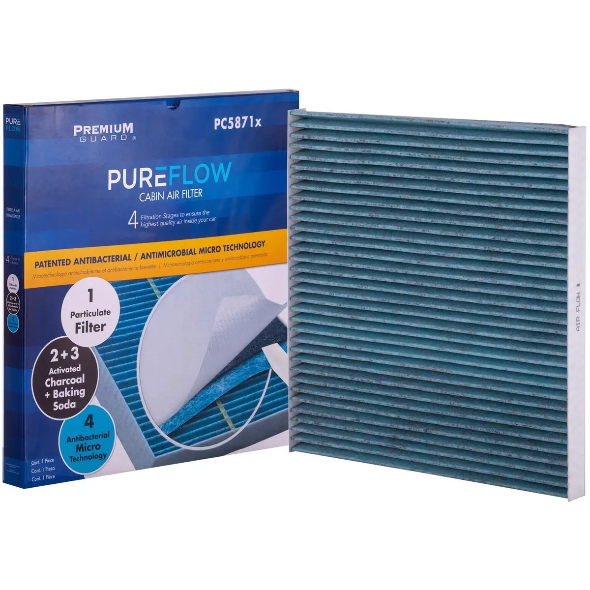 Pureflow 2008 Nissan Altima Cabin Air Filter With Antibacterial Technology, Pc5871x 2
