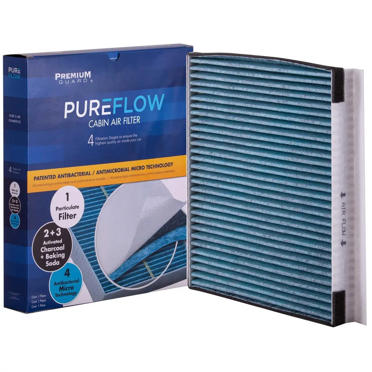 Pureflow 2023 Genesis Gv70 Cabin Air Filter With Antibacterial Technology, Pc6067x 2