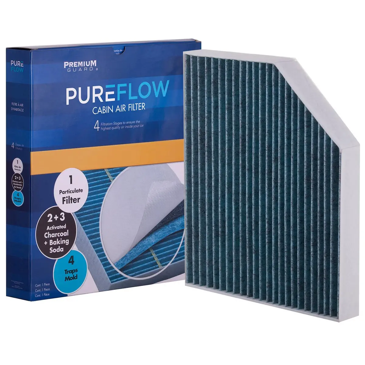 Pureflow 2017 Audi Q5 Cabin Air Filter With Antibacterial Technology, Pc6071x 2