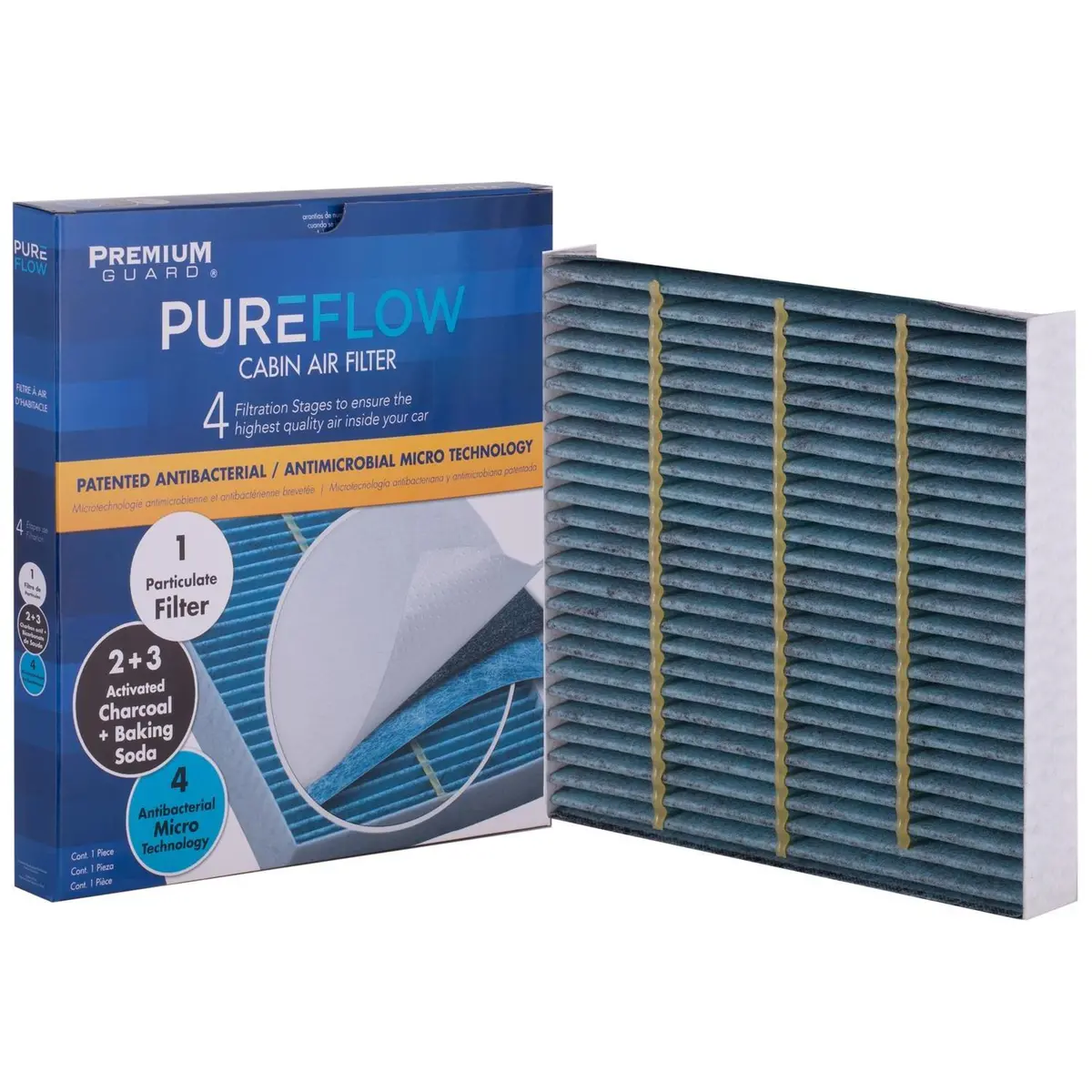 Pureflow 2025 Honda Odyssey Cabin Air Filter With Antibacterial Technology, Pc6080x 2