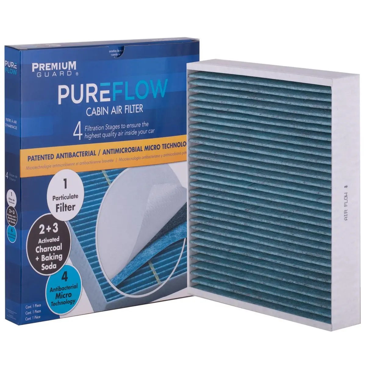Pureflow 2014 Cadillac Elr Cabin Air Filter With Antibacterial Technology, Pc6154x 2