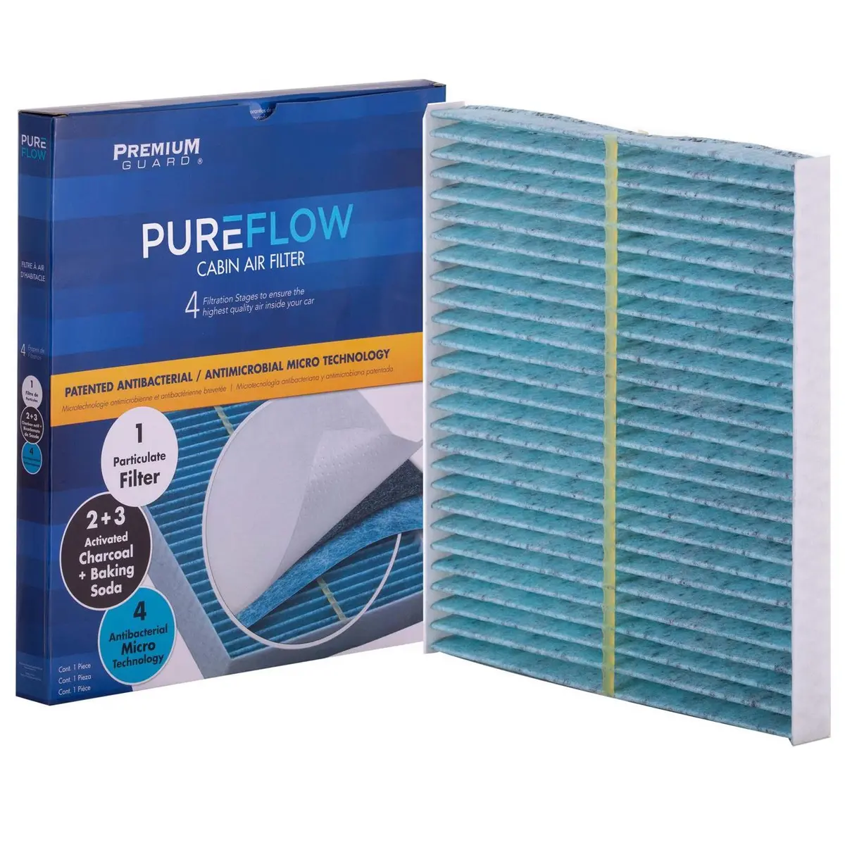 Pureflow 2023 Nissan Z Cabin Air Filter With Antibacterial Technology, Pc4099x 2