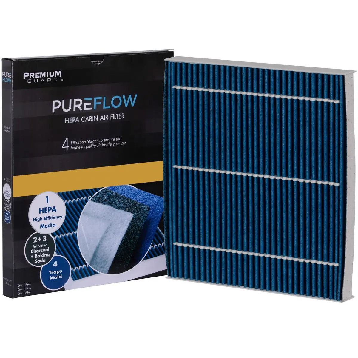Pureflow 2026 Ram 3500 Cabin Air Filter With Hepa And Antibacterial Technology, Pc4579hx 2