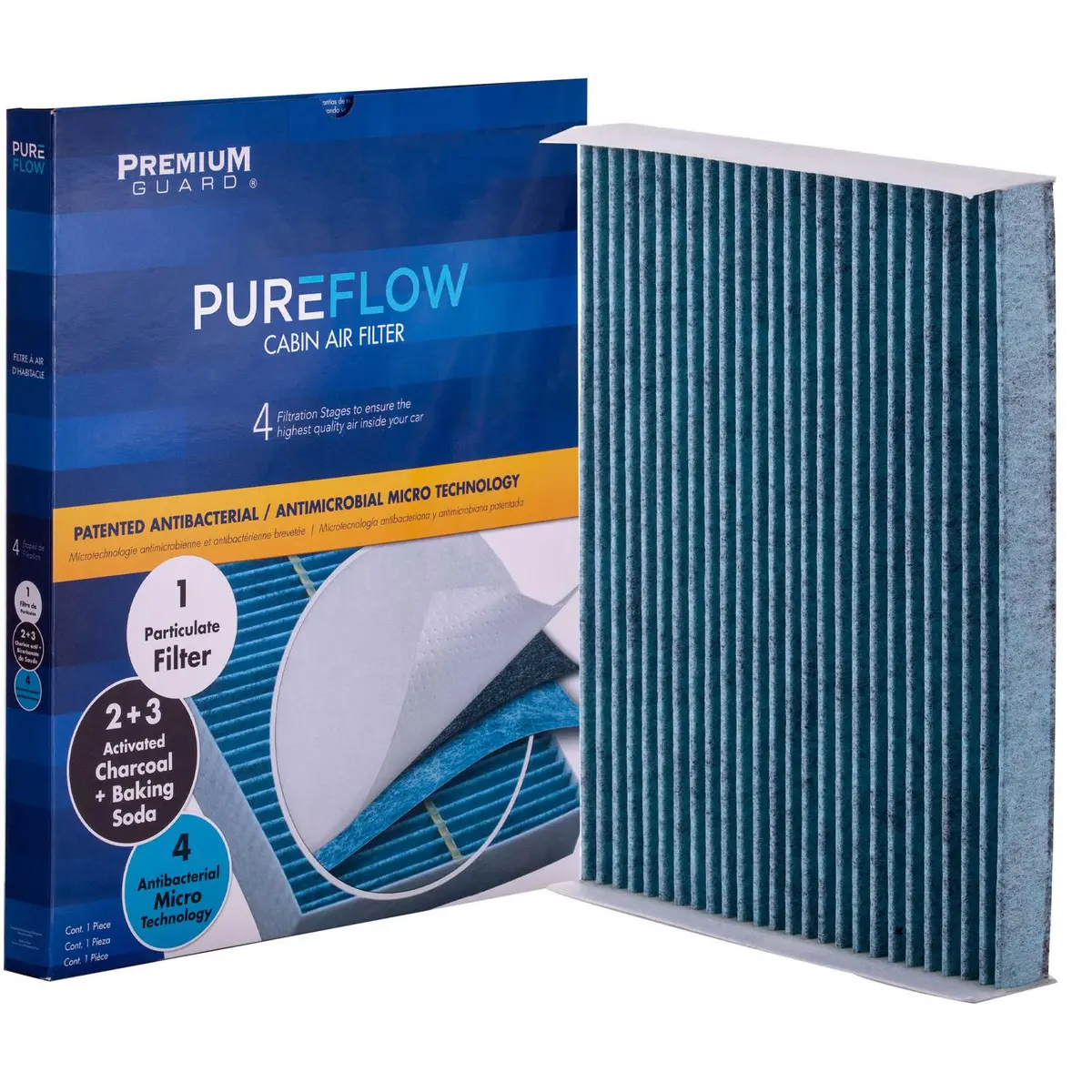 Pureflow 2010 Mercury Milan Cabin Air Filter With Antibacterial Technology, Pc6099x 2