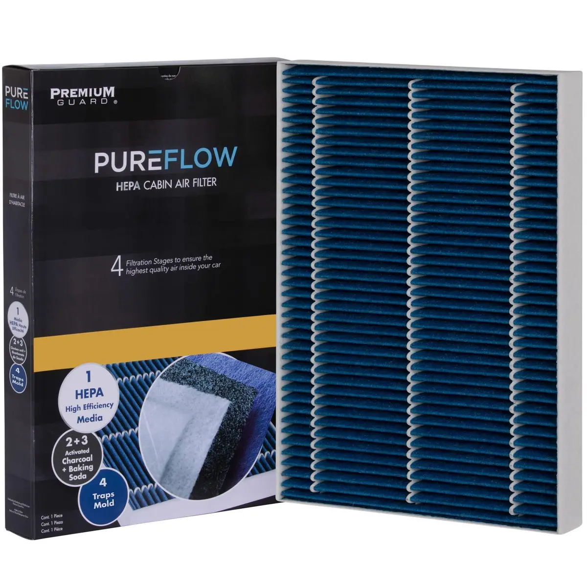 Pureflow 2020 Audi A5 Sportback Cabin Air Filter With Hepa And Antibacterial Technology, Pc99334hx 2