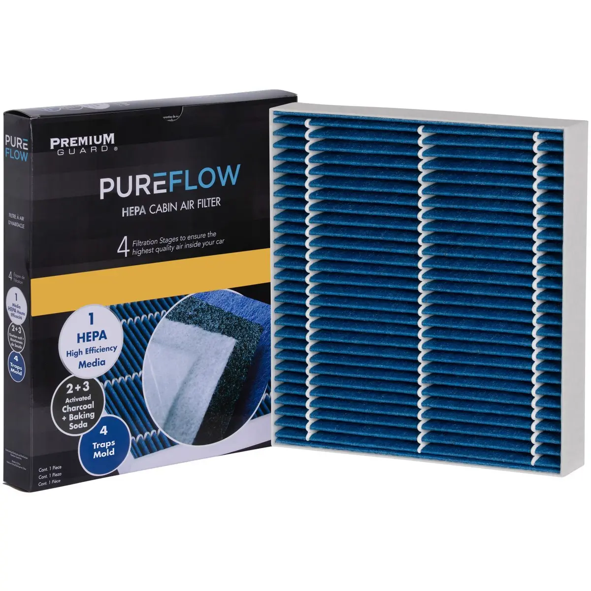 Pureflow 2020 Nissan Altima Cabin Air Filter With Hepa And Antibacterial Technology, Pc99452hx 2