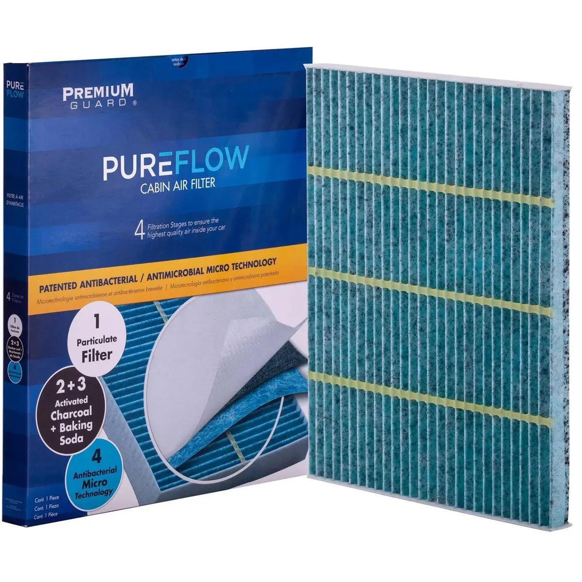 Pureflow 2018 Ford Fusion Cabin Air Filter With Antibacterial Technology, Pc6286x 2
