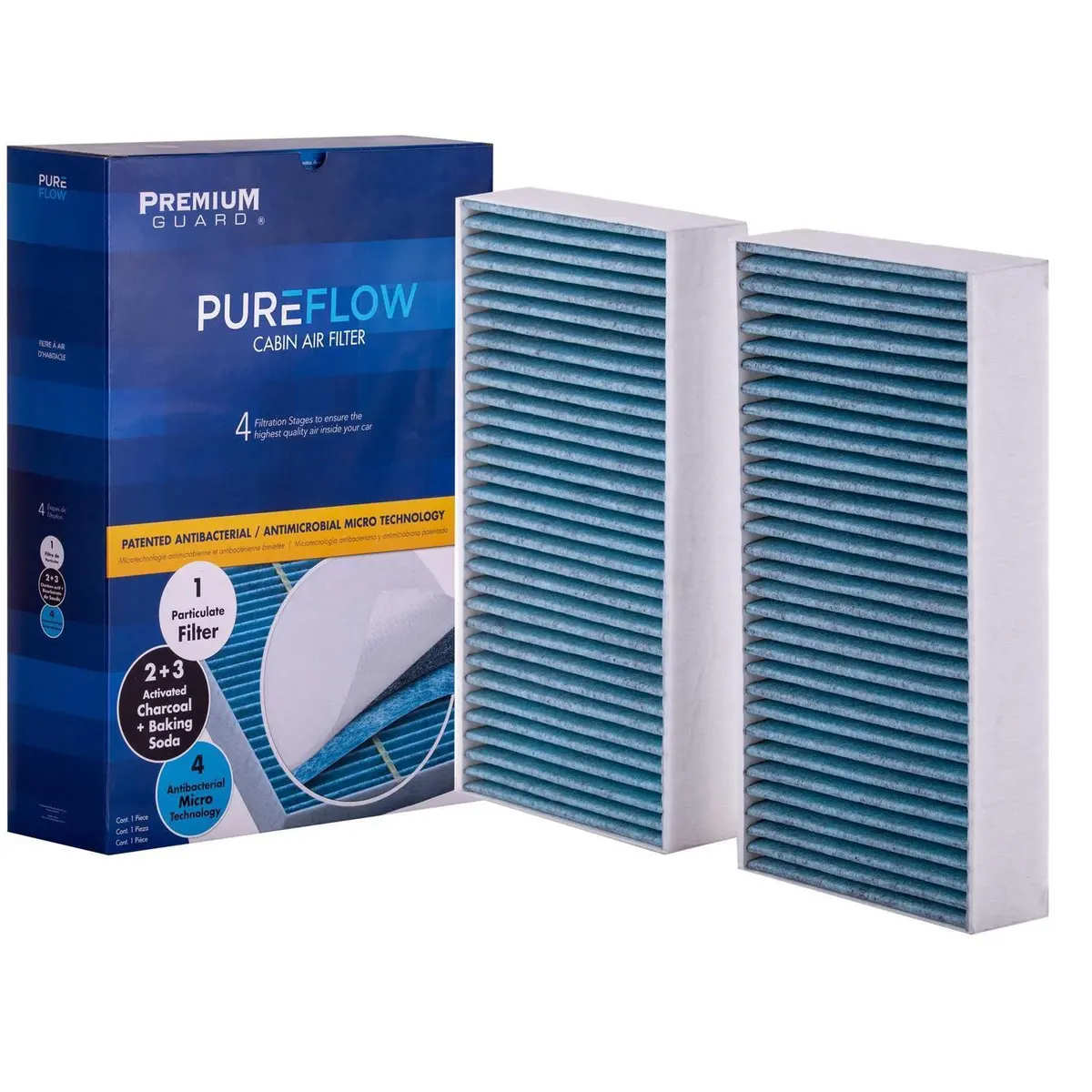 Pureflow 2013 Mercedes-Benz R350 Cabin Air Filter With Antibacterial Technology, Pc9376x 2