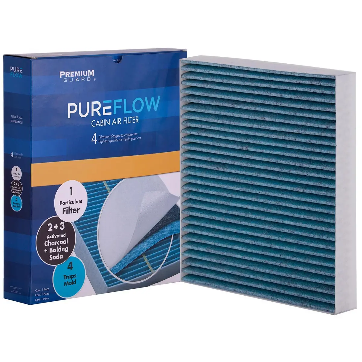 Pureflow 2015 Hyundai Sonata Cabin Air Filter With Antibacterial Technology, Pc99076x 2