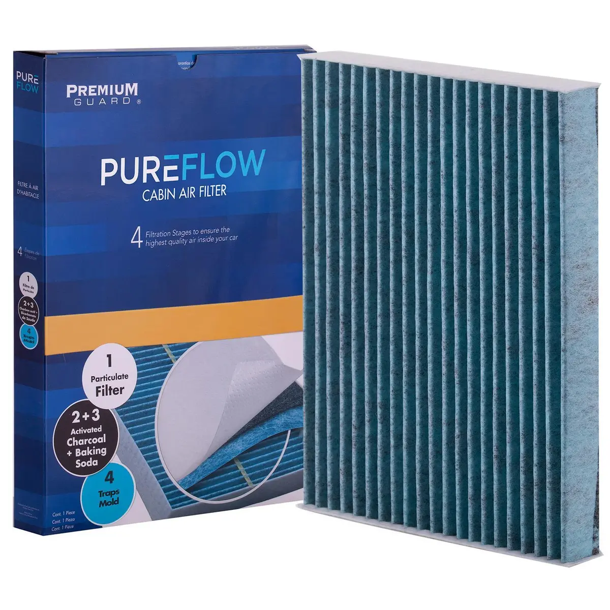Pureflow 2017 Kia Soul Ev Cabin Air Filter With Antibacterial Technology, Pc99156x 2