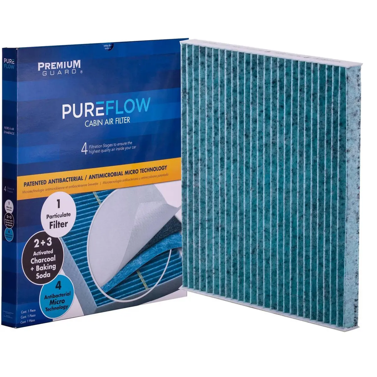 Pureflow 2015 Nissan Note Cabin Air Filter With Antibacterial Technology, Pc99157x 2