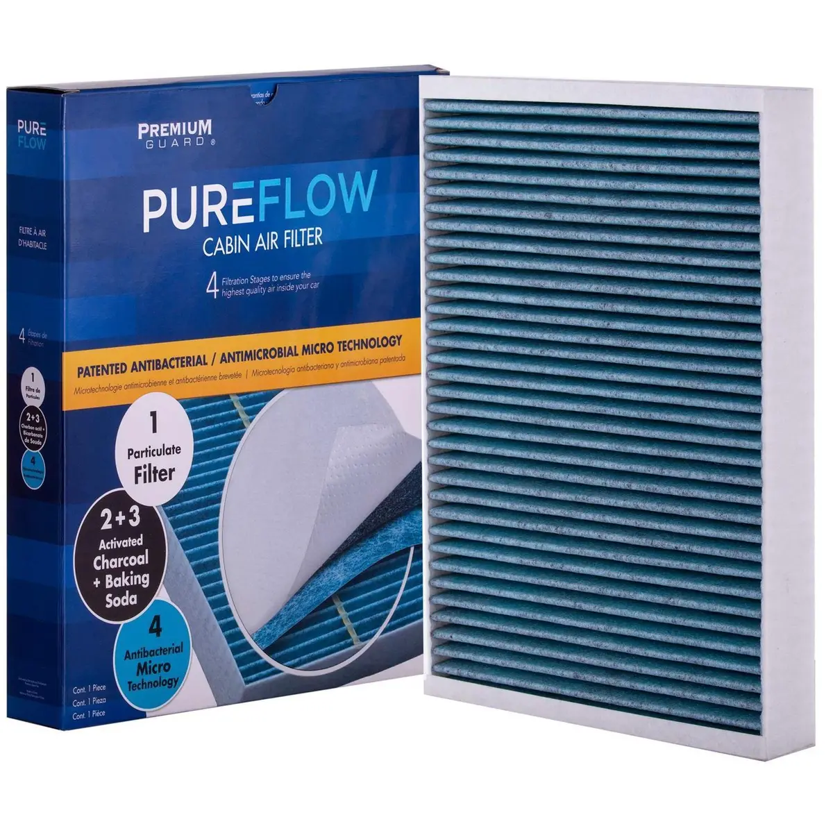 Pureflow 2026 Volvo Xc60 Cabin Air Filter With Antibacterial Technology, Pc99264x 2