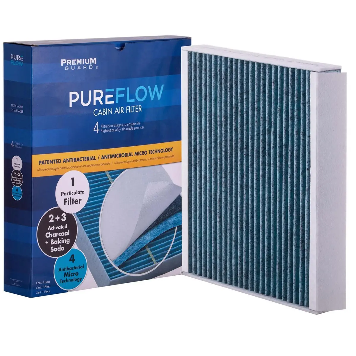 Pureflow 2018 Toyota C-Hr Cabin Air Filter With Antibacterial Technology, Pc99266x 2