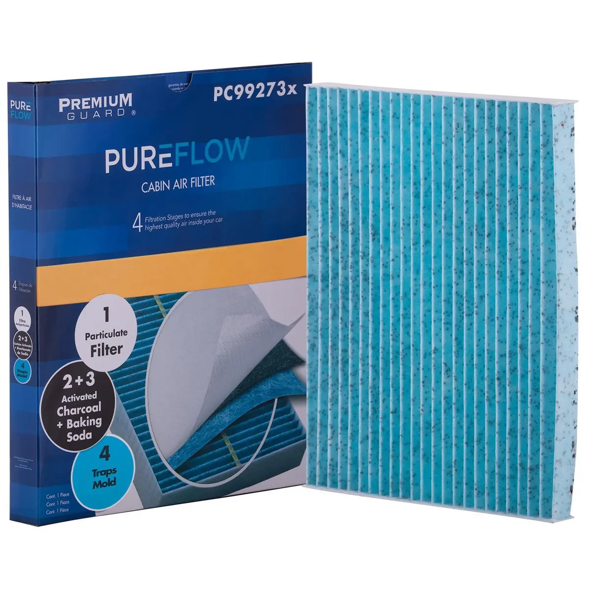 Pureflow 2019 Hyundai Ioniq Cabin Air Filter With Antibacterial Technology, Pc99273x 2
