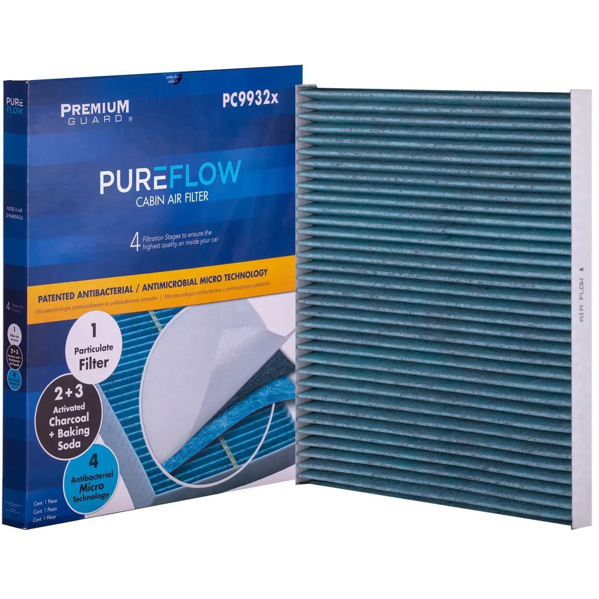 Pureflow 2013 Nissan Pathfinder Cabin Air Filter With Antibacterial Technology, Pc9932x 2
