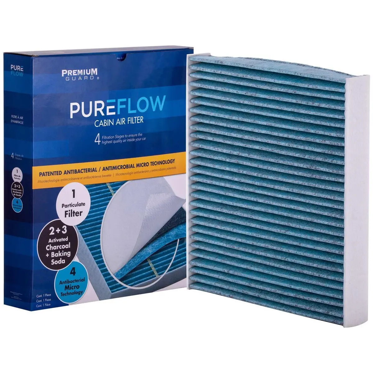 Pureflow 2017 Lexus Gs200t Cabin Air Filter With Antibacterial Technology, Pc9978x 2