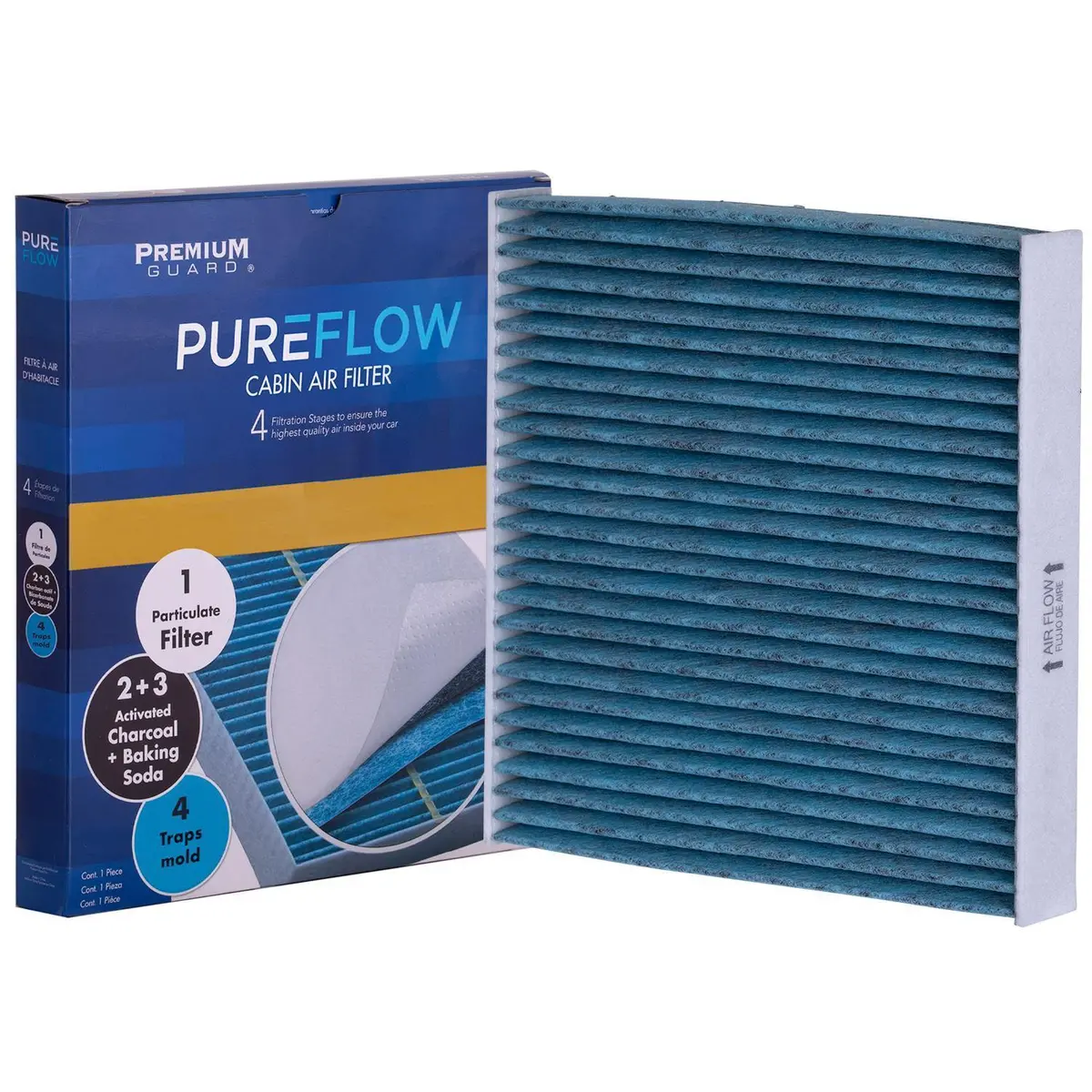 Pureflow 2014 Infiniti Q70 Cabin Air Filter With Antibacterial Technology, Pc4021x 2