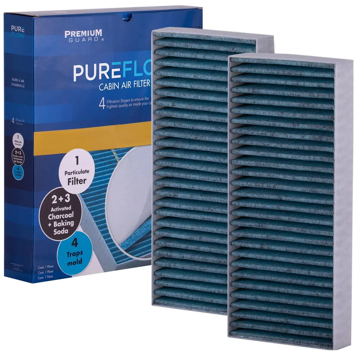 Pureflow 2011 Nissan Armada Cabin Air Filter With Antibacterial Technology, Pc1043x 2
