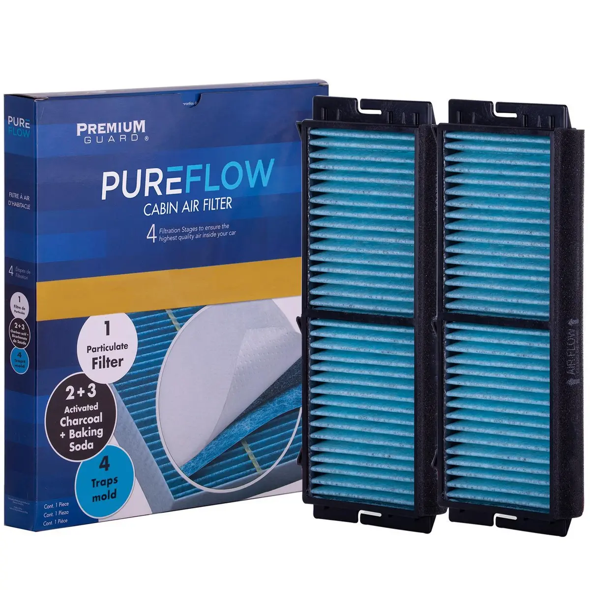 Pureflow 2011 Mazda 3 Sport Cabin Air Filter With Antibacterial Technology, Pc6098x 2