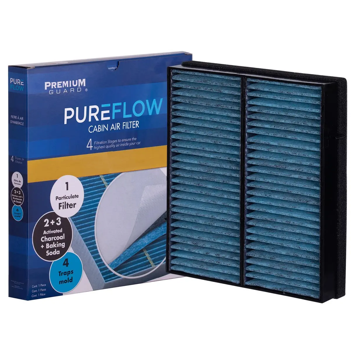 Pureflow 1998 Mercedes-Benz Ml320 Cabin Air Filter With Antibacterial Technology, Pc8184x 2