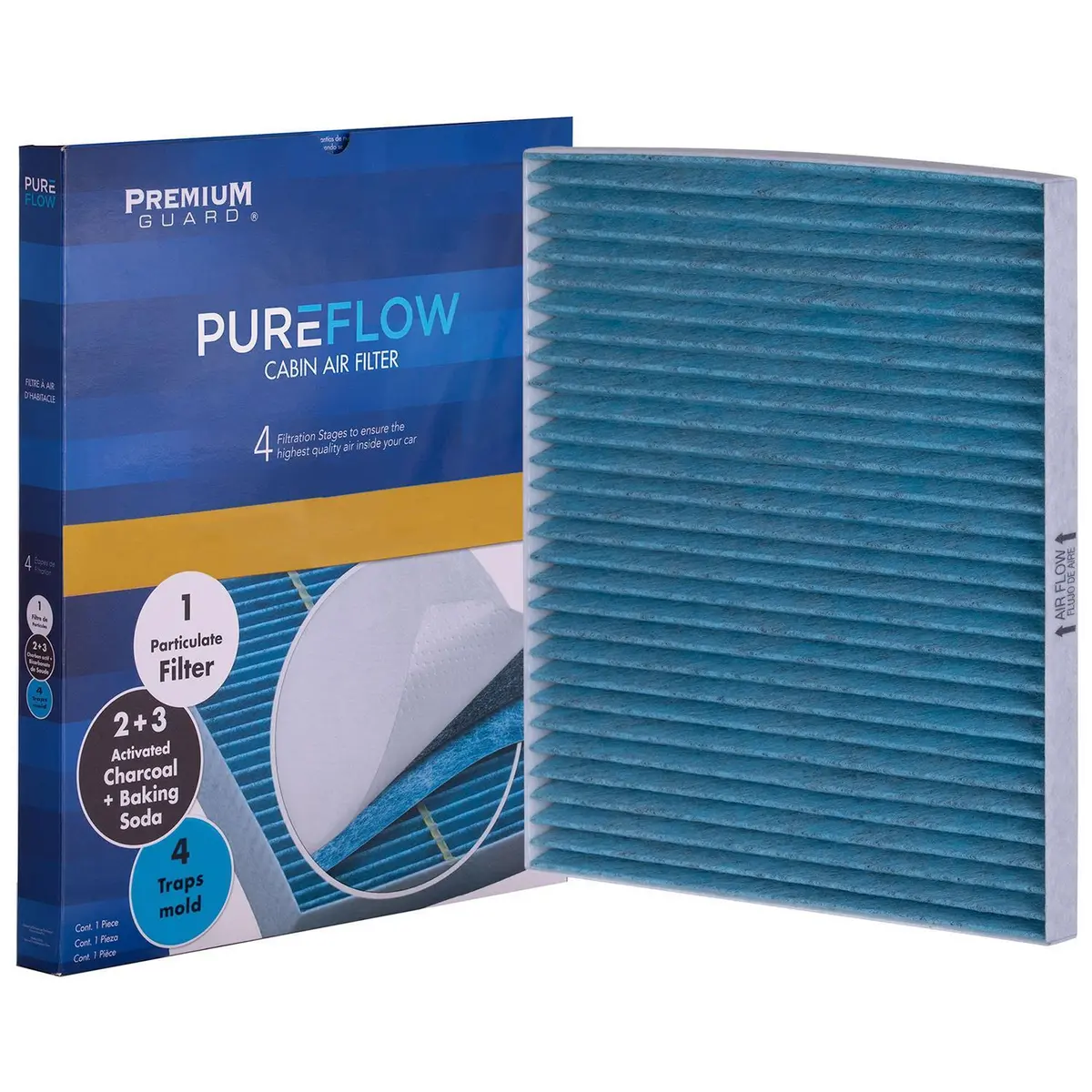 Pureflow 2007 Kia Spectra Cabin Air Filter With Antibacterial Technology, Pc9353x 2
