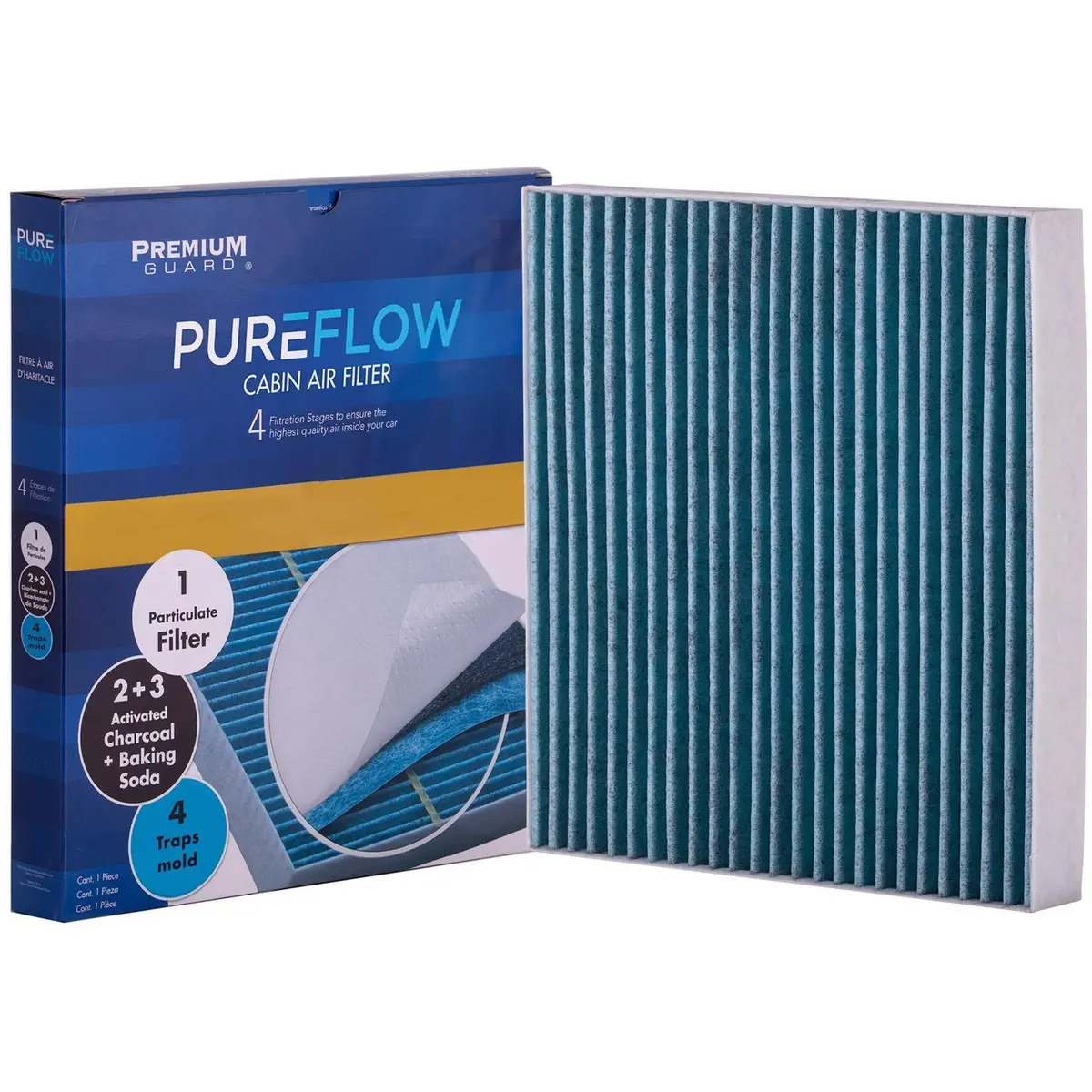 Pureflow 2022 Hyundai Kona Cabin Air Filter With Antibacterial Technology, Pc99475x 2