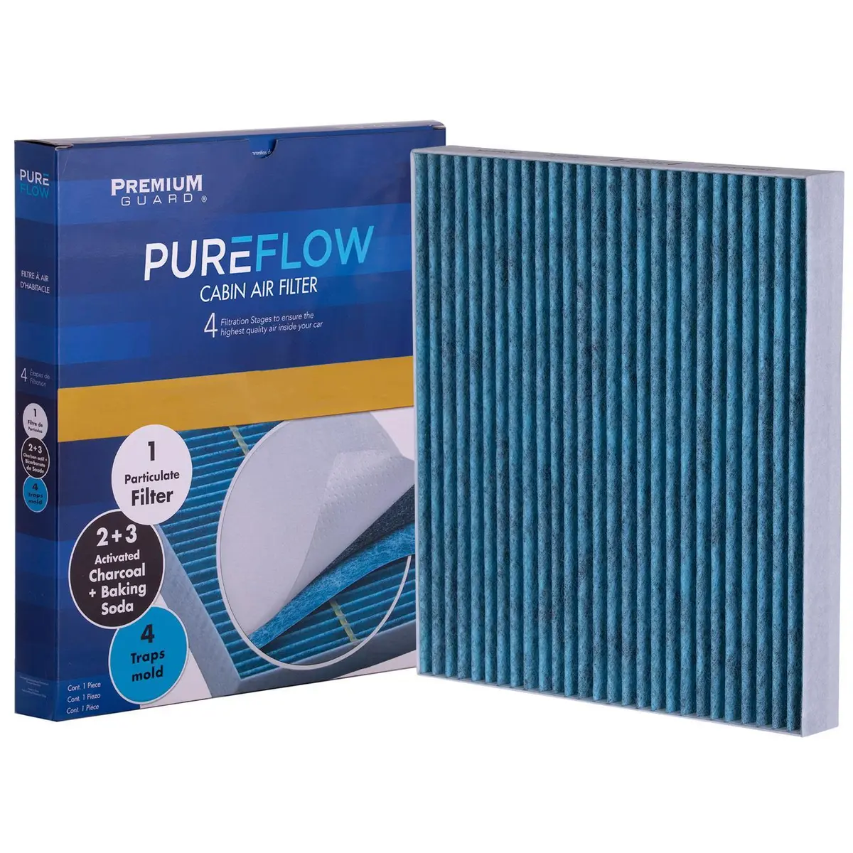 Pureflow 2026 Hyundai Nexo Cabin Air Filter With Antibacterial Technology, Pc99572x 2