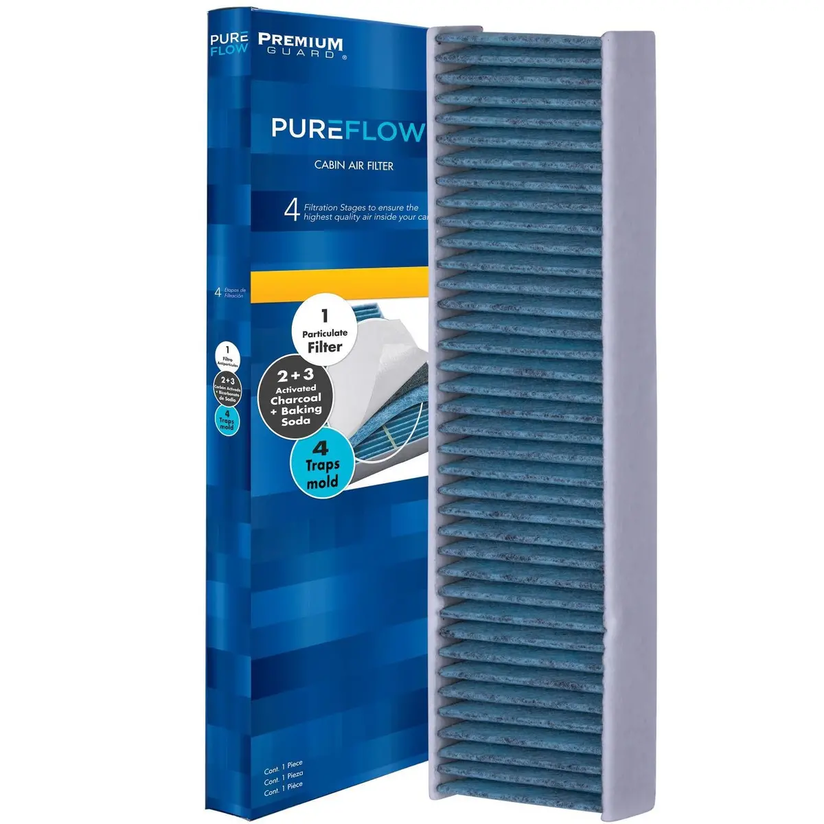 Pureflow 2020 Porsche 718 Cayman Cabin Air Filter With Antibacterial Technology, Pc99596x 2