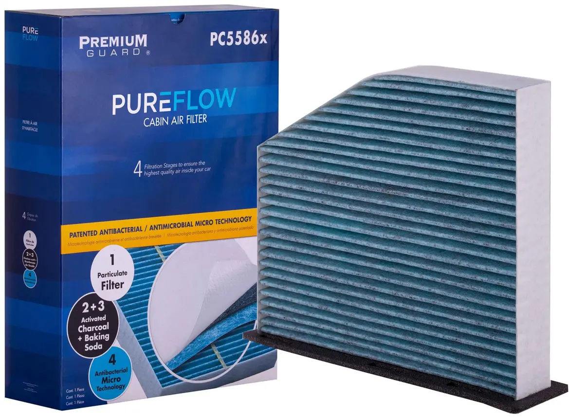 Pc5586x Cabin Air Filter | Fits 2005-19 Volkswagen Jetta, 2009-17 Tiguan, 2009-17 Cc, 2012-15 Clasico, 2006-20 Passat, 2006-13 Gti, 2005-10 Bora, 2011-19 Beetle, 2013-18 Aud 2