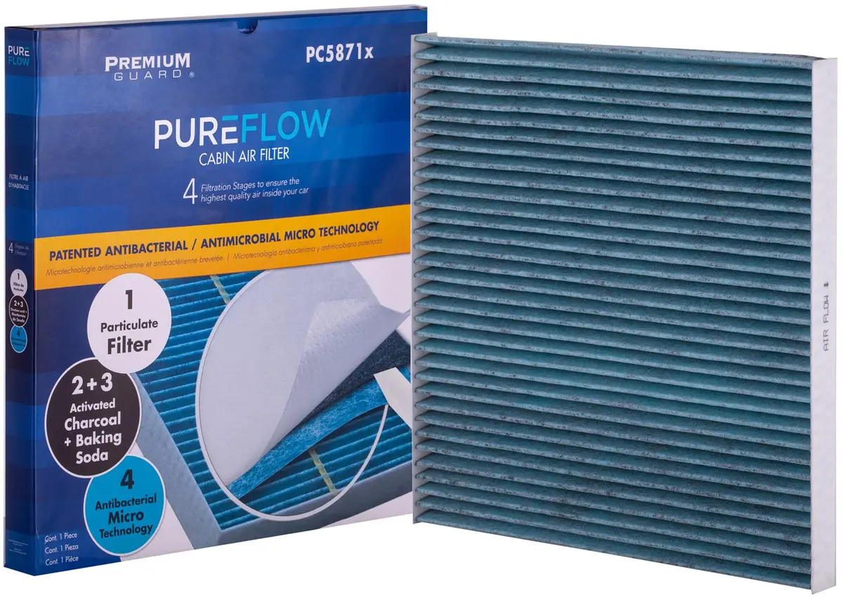 Pc5871x Cabin Air Filter | Fits 2007-13 Nissan Altima, 2009-14 Maxima, 2009-16 Murano, 2011-17 Quest 2